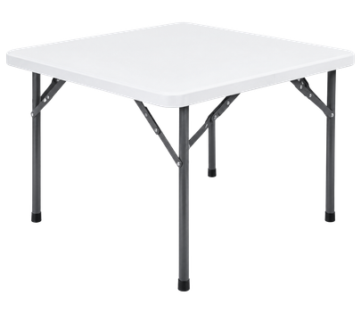 Table carrée pliante